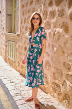 Sukienka midi dwustronna Verde Ragazza