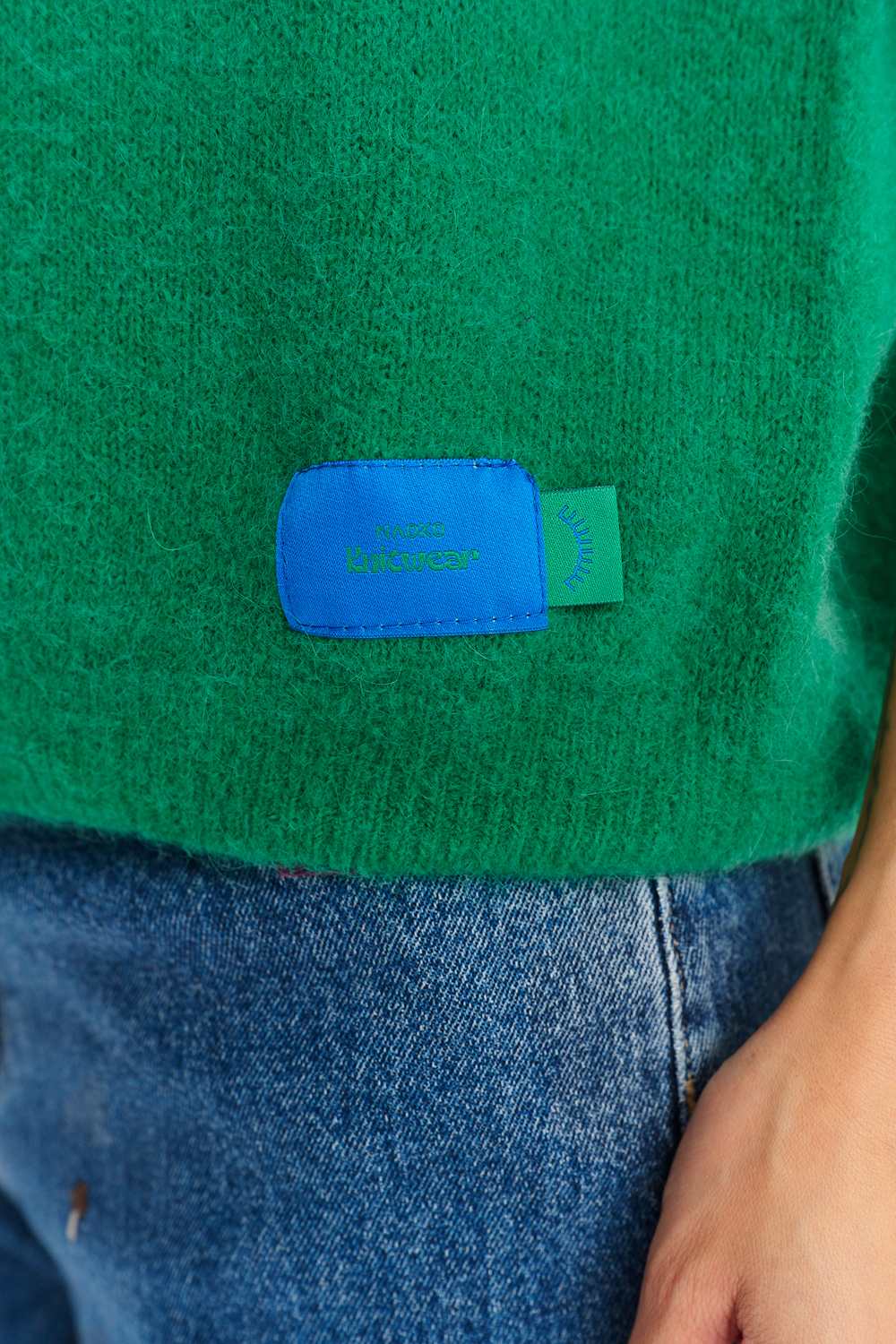 Sweter z krótkim rękawem Jadeite