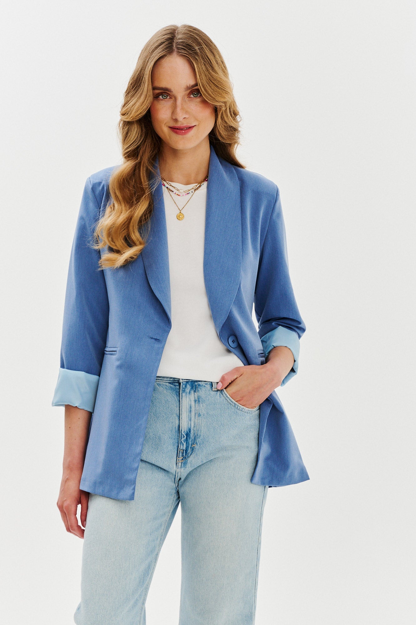 Marynarka taliowana Denim Moves