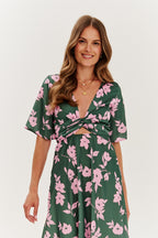 Sukienka midi dwustronna Verde Ragazza