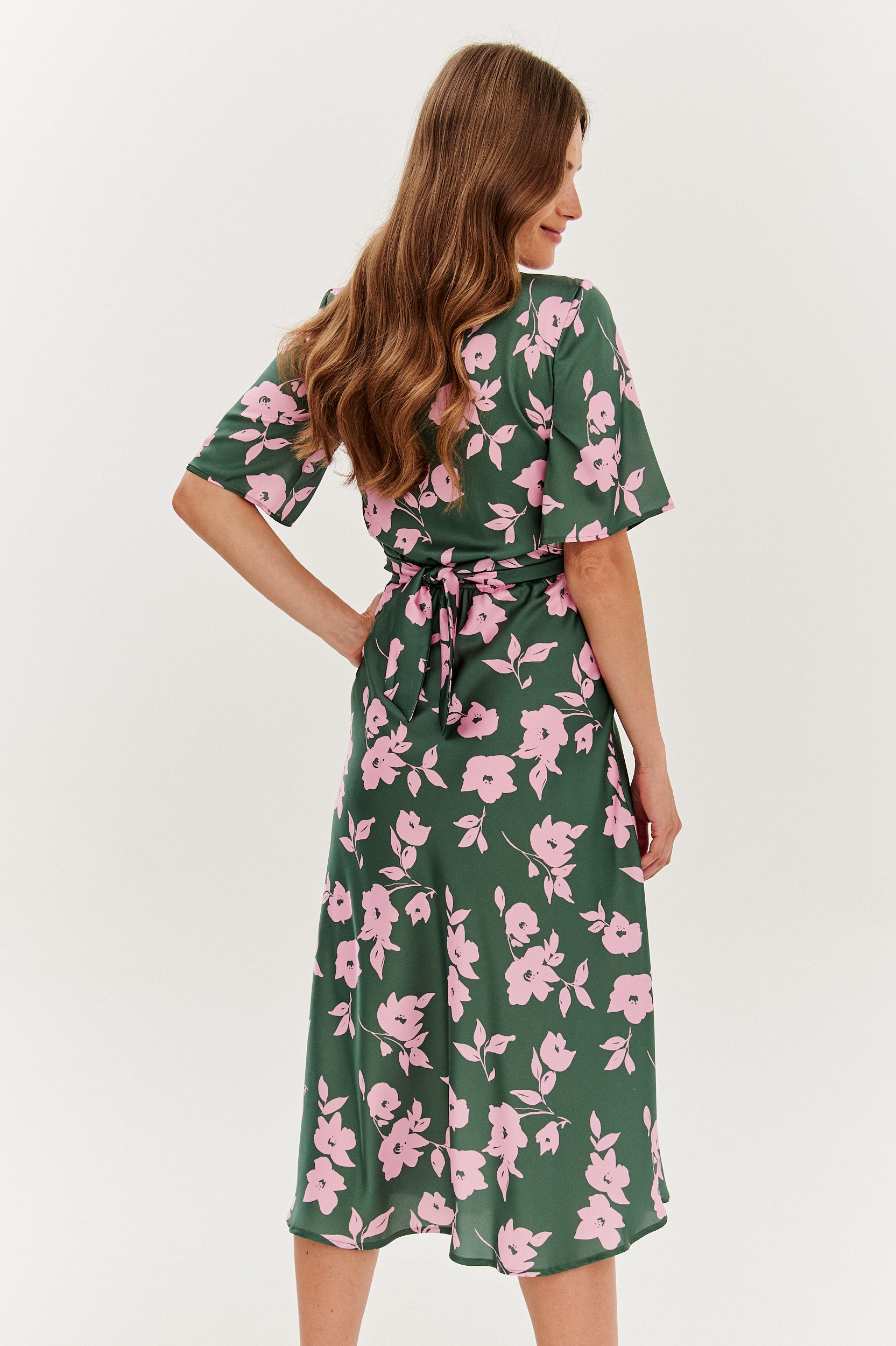 Sukienka midi dwustronna Verde Ragazza