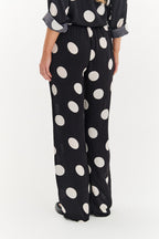 Szerokie spodnie Lucky Dots