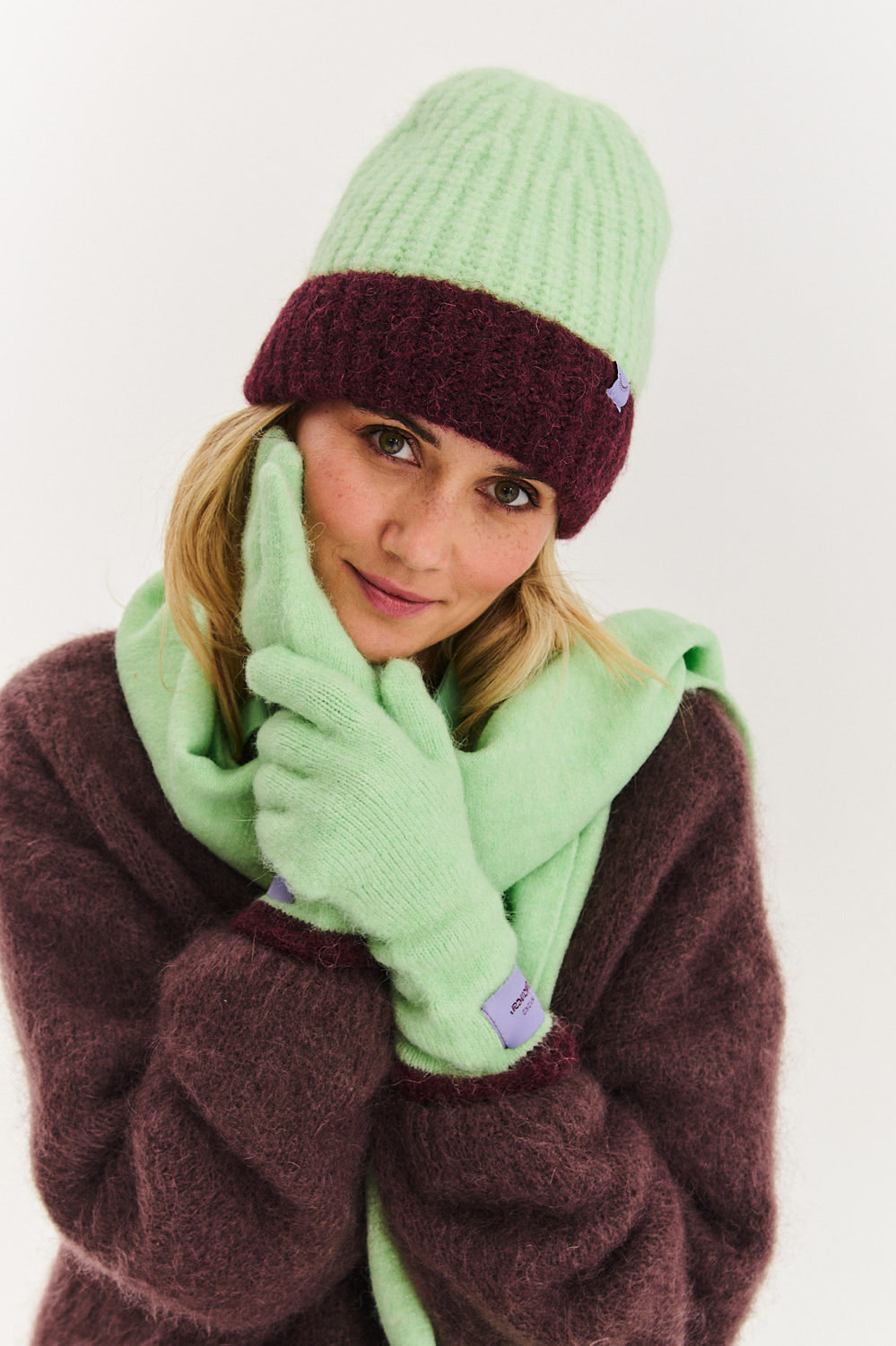 Czapka DuoPuff Frosty Lime