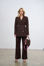 Marynarka taliowana Brown Muse