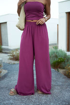 Szerokie spodnie Twilight Haze