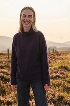 Sweter golf merino z kaszmirem Ganache