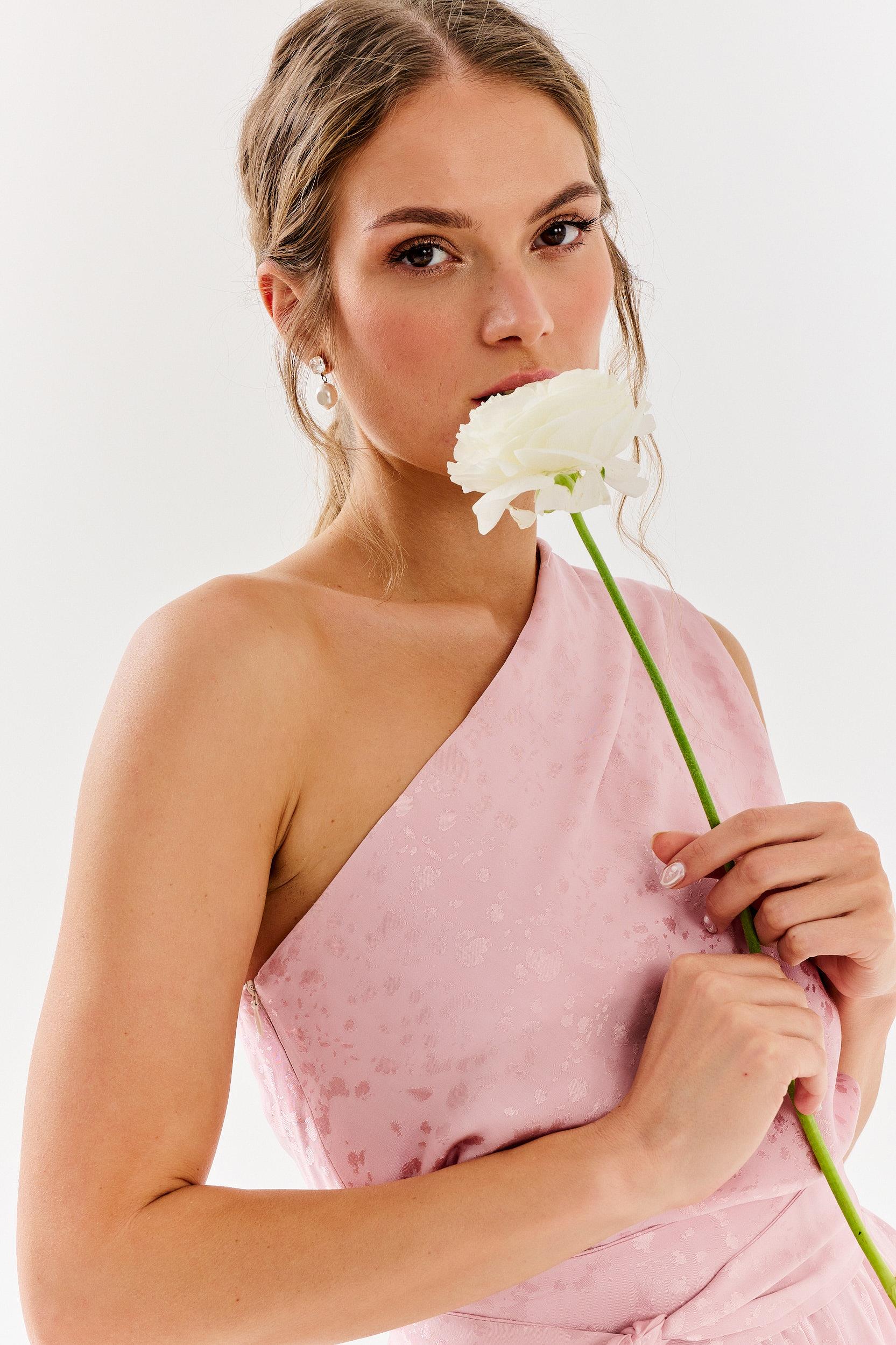 Sukienka asymetryczna Blush Blossom