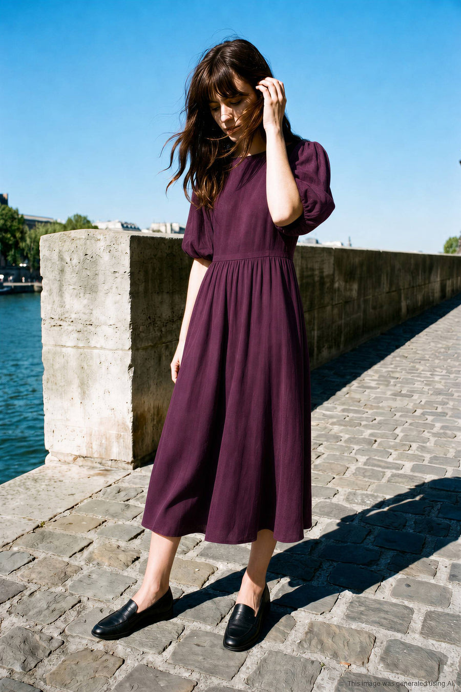 Sukienka midi Mulberry Muse